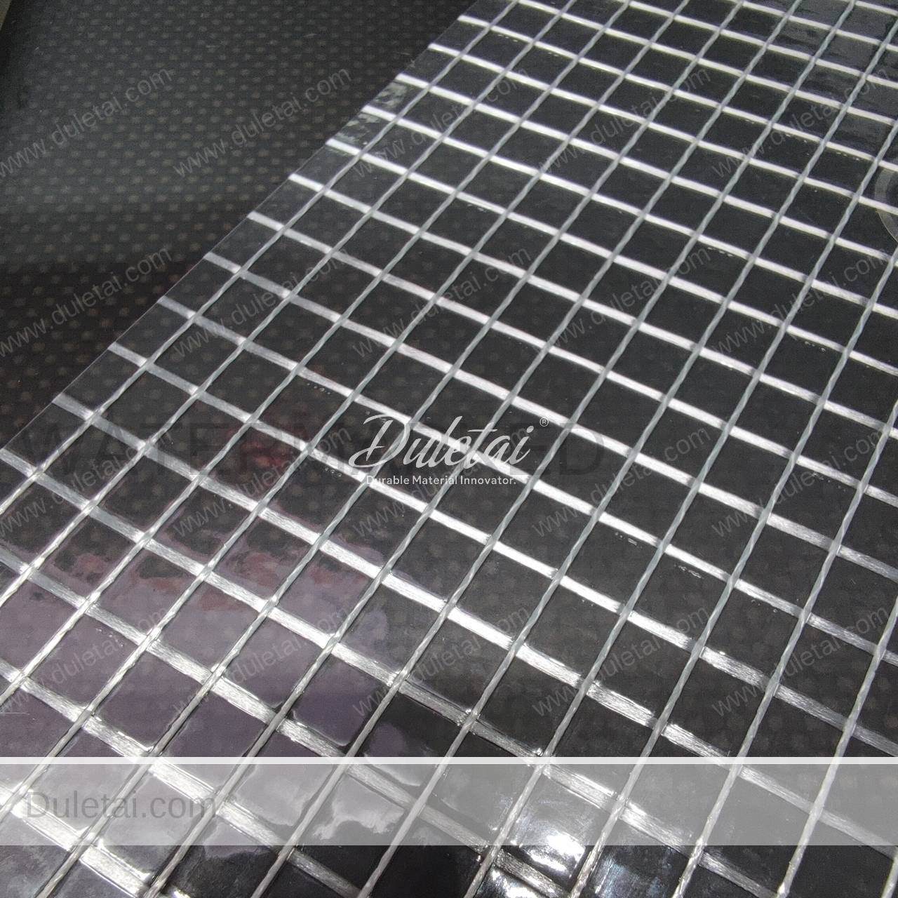 Transparent mesh tarps clear type pvc laminated vinyl fabric Antistatic