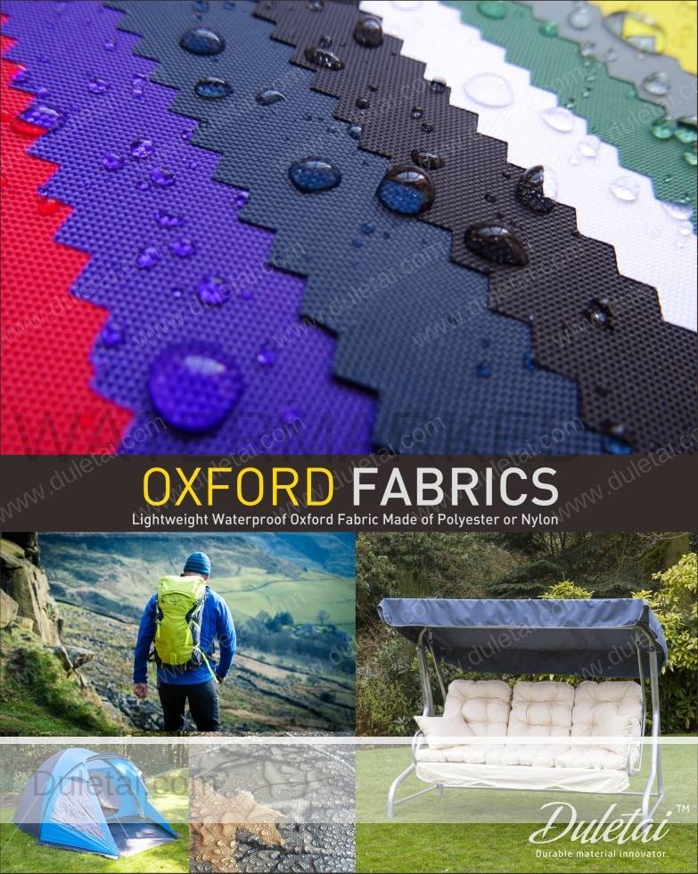 Oxford fabric 210d waterproof oxford fabric for car cover PVC Coated  Waterproof Polyester 600d Oxford Fabric 210D Polyester pu coating oxford  Fabric