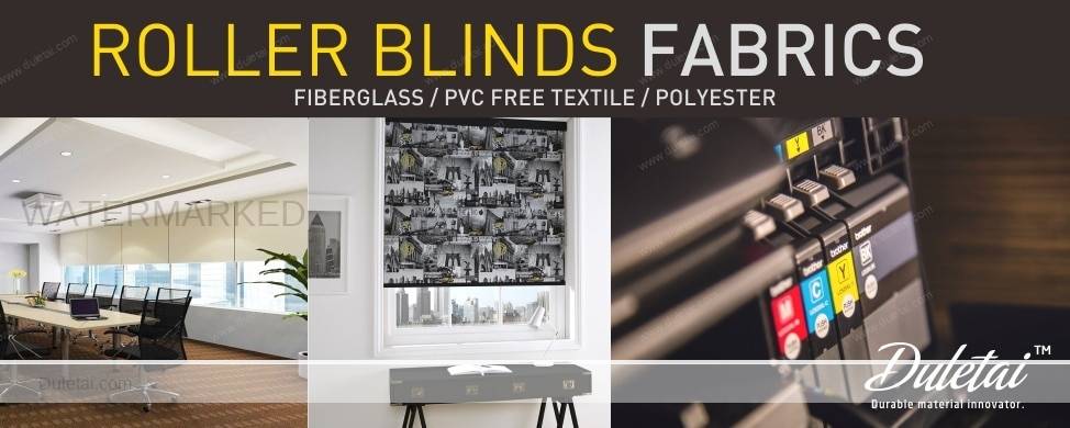 Textile interior blinds