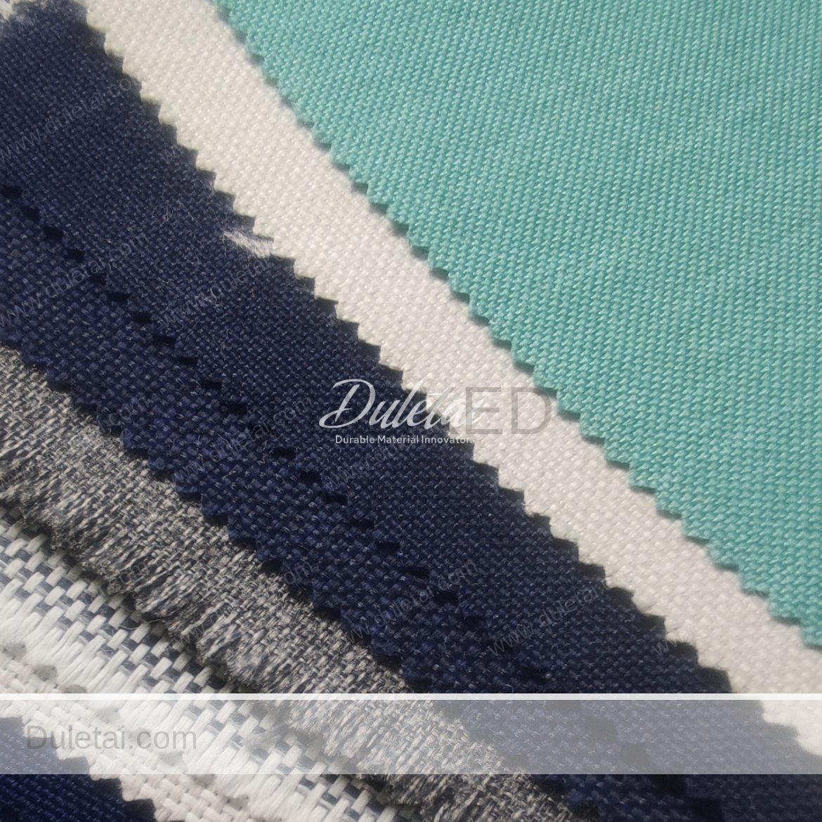 Polyester upholstery fabric is a soft, lightweight woven fabric